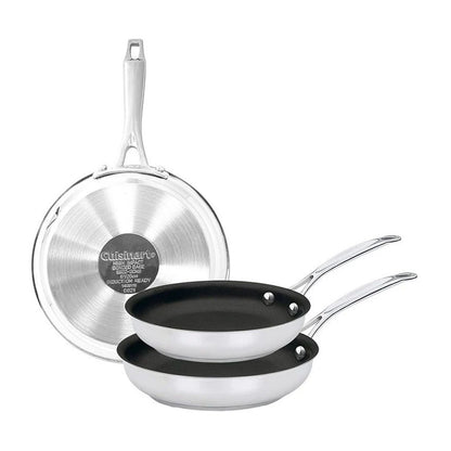 Juego de Sartenes Cuisinart 3 Piezas Gris 8922-3NSPKES
