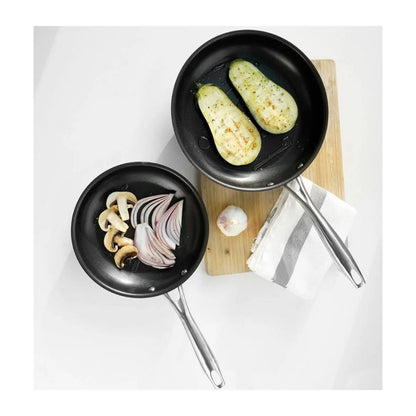 Juego de Sartenes Cuisinart 3 Piezas Gris 8922-3NSPKES