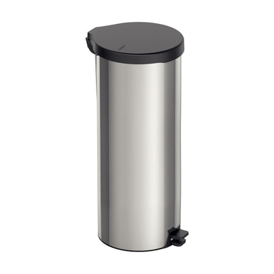 Basurero de Pedal Tramontina New 30 Litros Acero Inoxidable Gris 94538730