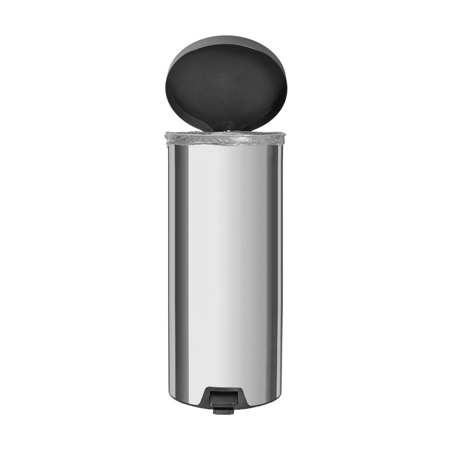 Basurero de Pedal Tramontina New 30 Litros Acero Inoxidable Gris 94538730