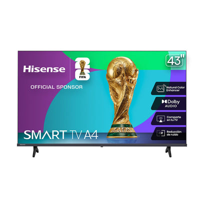 Televisión Pantalla 43 Pulgadas Hisense Smart TV FHD 43A4NV