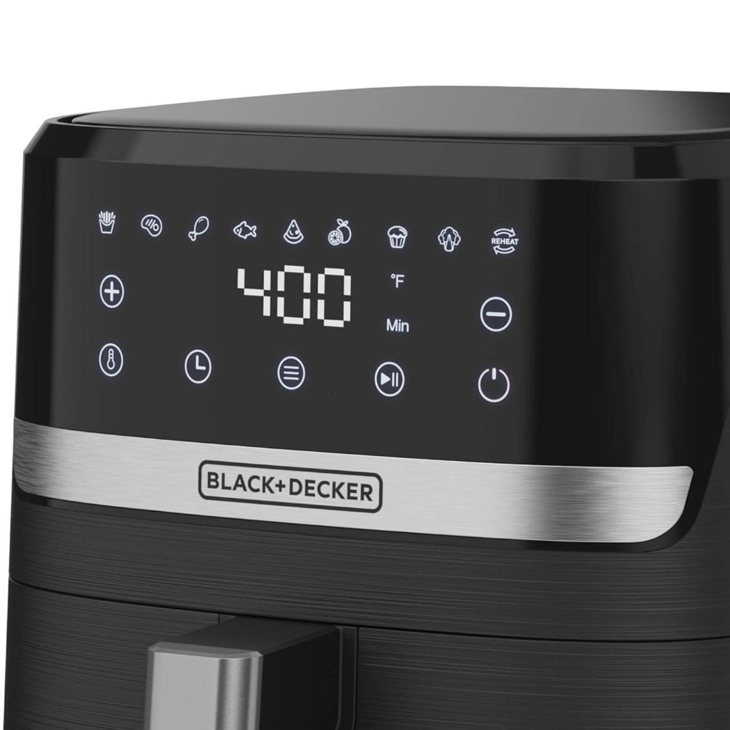 Freidora de Aire Black+Decker Purify 5.5 Litros Negra AFBD62-1BDLA