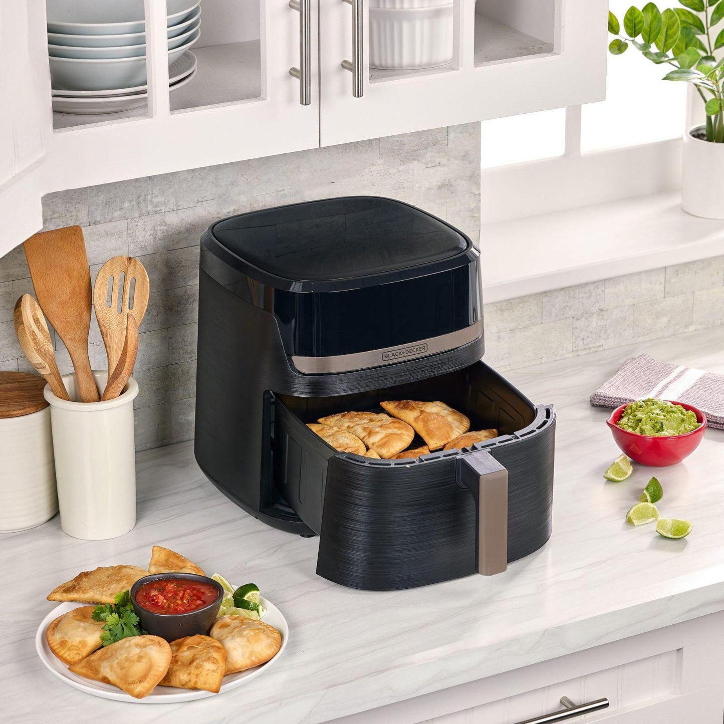 Freidora de Aire Black+Decker Purifry 8 Litros Negra AFBD82-1BDLA