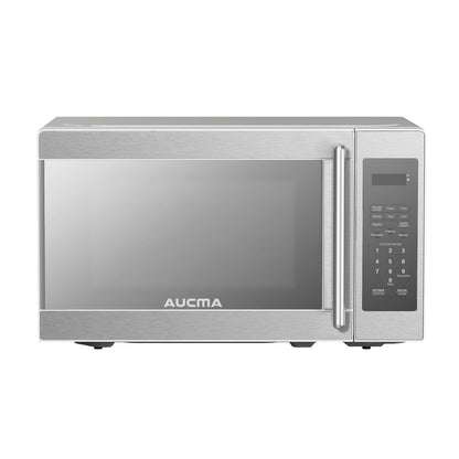 Horno de Microondas Aucma 0.7 Pies Cúbicos Gris AKMW07SMGSH