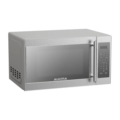 Horno de Microondas Aucma 0.7 Pies Cúbicos Gris AKMW07SMGSH