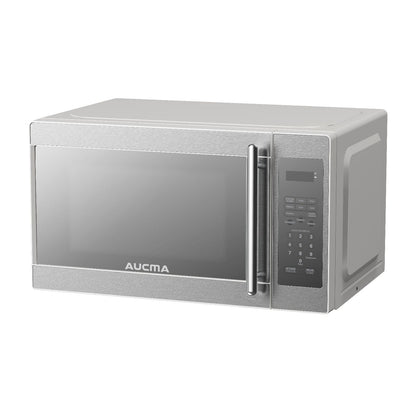 Horno de Microondas Aucma 0.7 Pies Cúbicos Gris AKMW07SMGSH