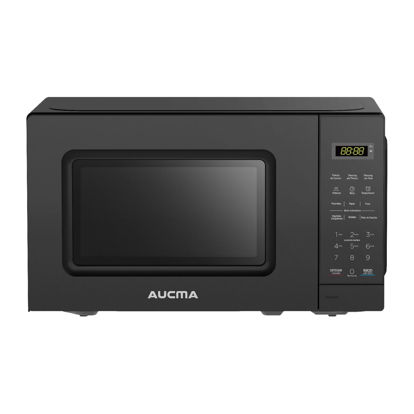 Horno de Microondas Aucma 0.7 Pies Cúbicos Negro AKMW07XPPB