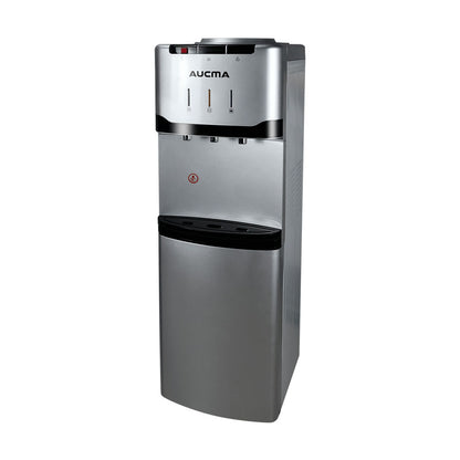Dispensador de Agua Aucma con Gabinete Gris AKWDT-3SXCHS