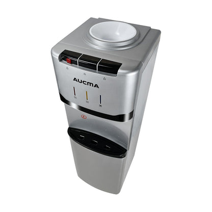 Dispensador de Agua Aucma con Gabinete Gris AKWDT-3SXCHS