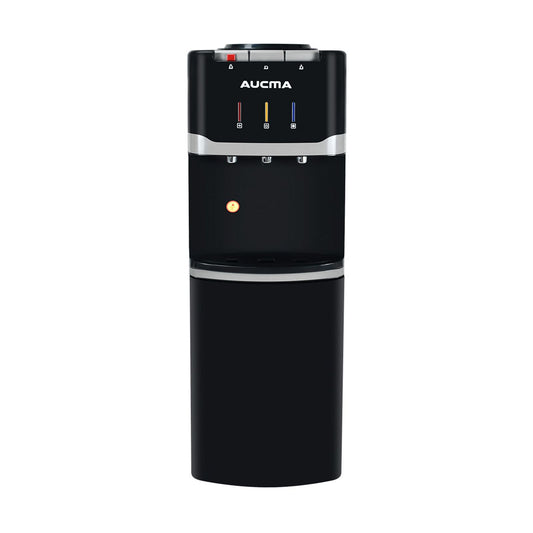 Dispensador de Agua Aucma con Gabinete Negro AKWDT-3XGCHS