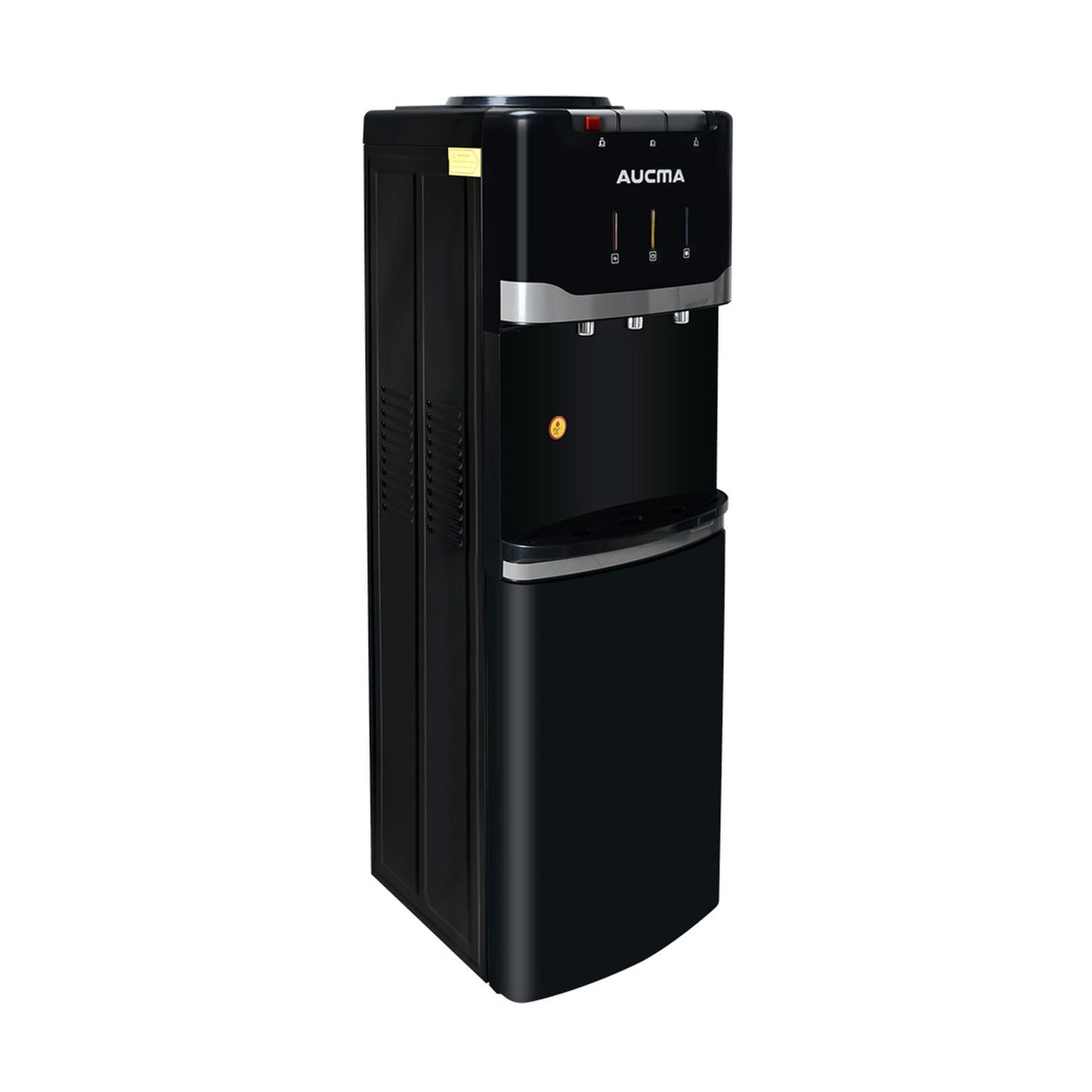 Dispensador de Agua Aucma con Gabinete Negro AKWDT-3XGCHS