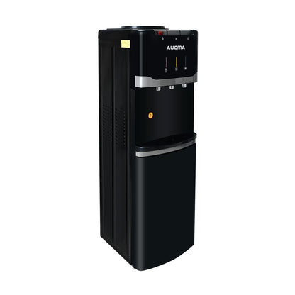 Dispensador de Agua Aucma con Gabinete Negro AKWDT-3XGCHS