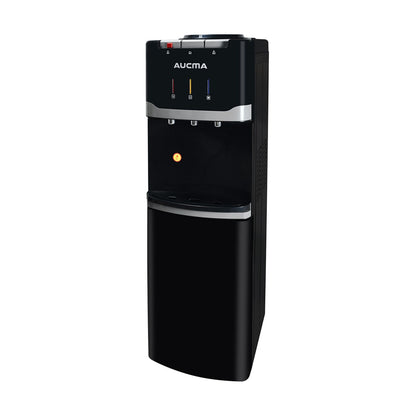 Dispensador de Agua Aucma con Gabinete Negro AKWDT-3XGCHS
