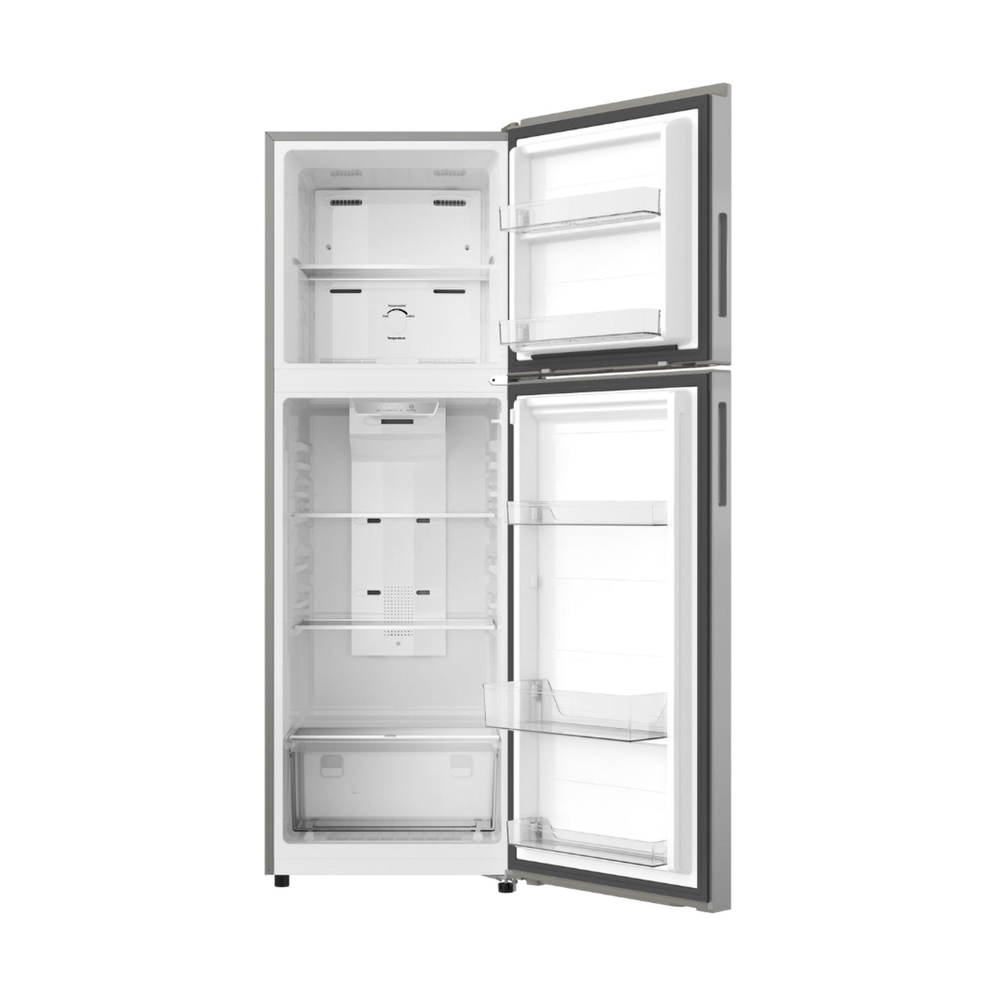 Refrigerador Aucma 9 Pies Cúbicos Top Mount Gris ARTMF09XDHX