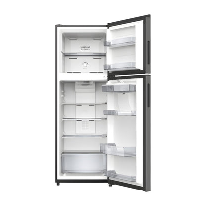 Refrigerador Aucma 11 Pies Cúbicos Top Mount con Despachador de Agua Negro ARTMF11XXHXD