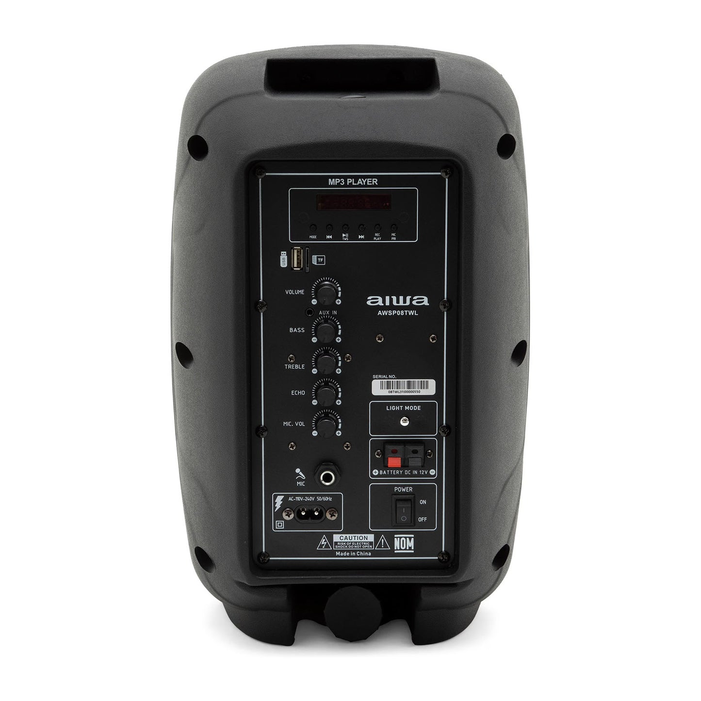 Bafle 8 Pulgadas Aiwa 300W AWSP08TWL