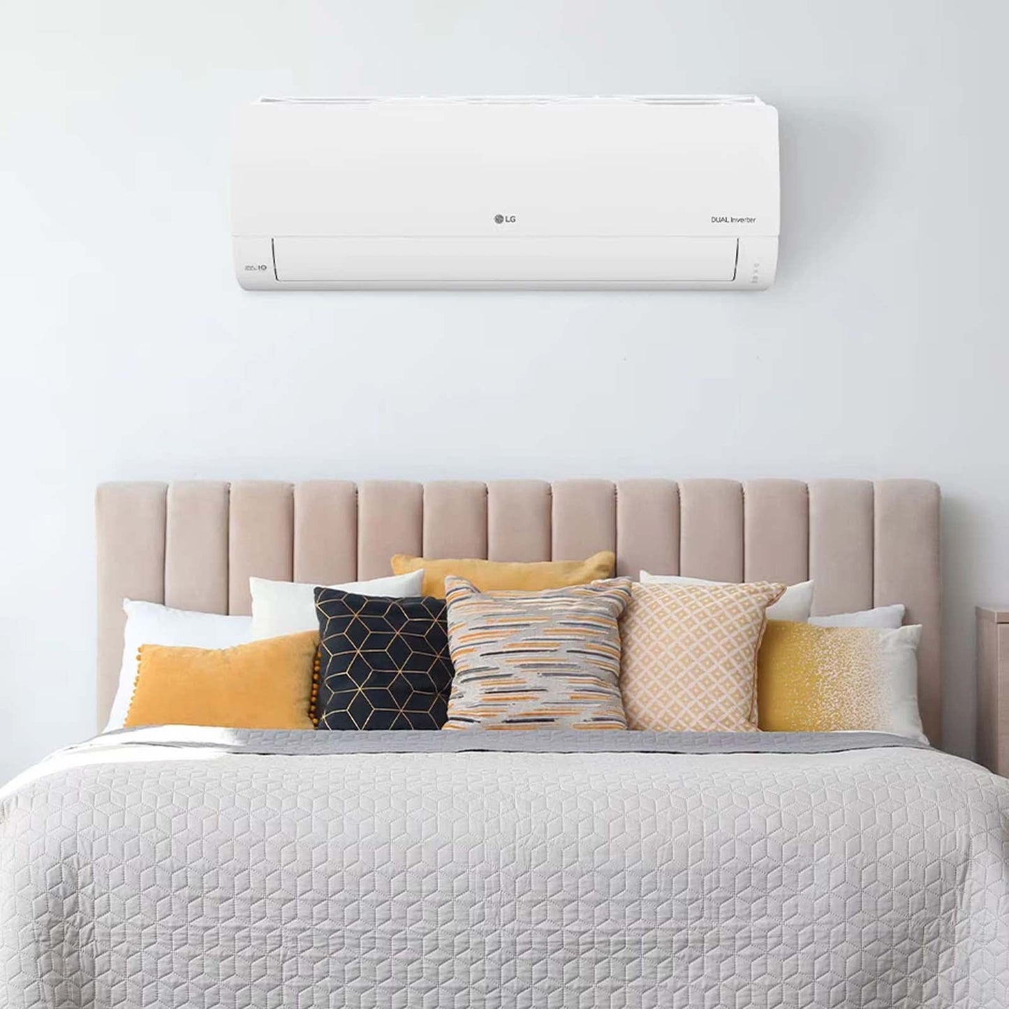 Aire Acondicionado Mini Split Inverter LG 1 Tonelada 220 V Solo Frío VX122C3