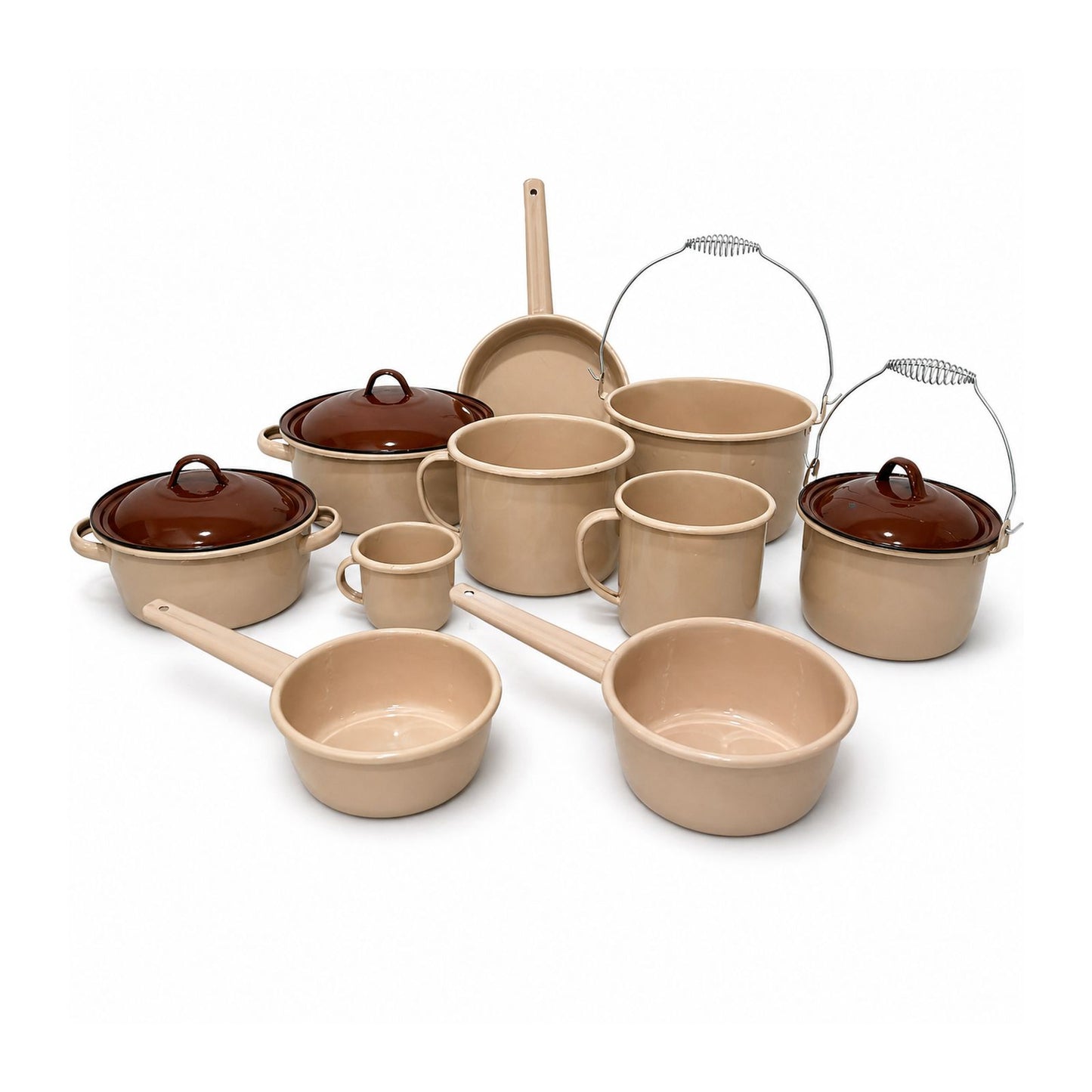 Batería de Cocina Prodesa Súper Clásica 13 Piezas Rosa