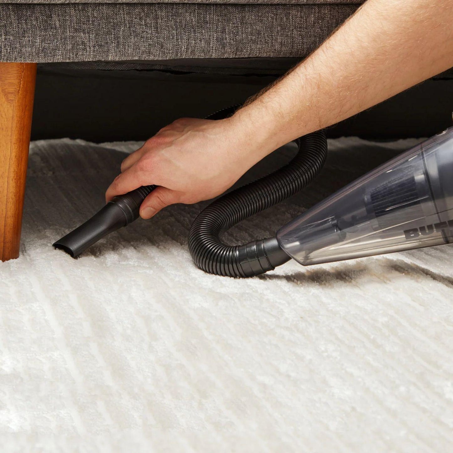 Aspiradora de Mano Chefman Buff Recargable Negra BF01-MX