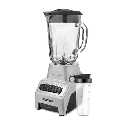 Licuadora Black+Decker Vaso de Vidrio 1.5 Litros Gris BL1140MS
