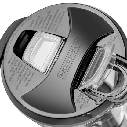 Licuadora Black+Decker Vaso de Vidrio 1.5 Litros Gris BL1140MS
