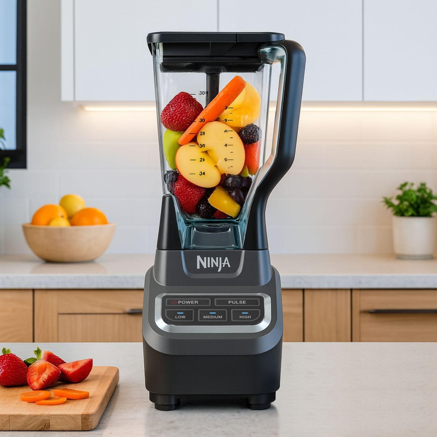 Licuadora Ninja Vaso de Plástico 2.1 Litros Negra BL610-R