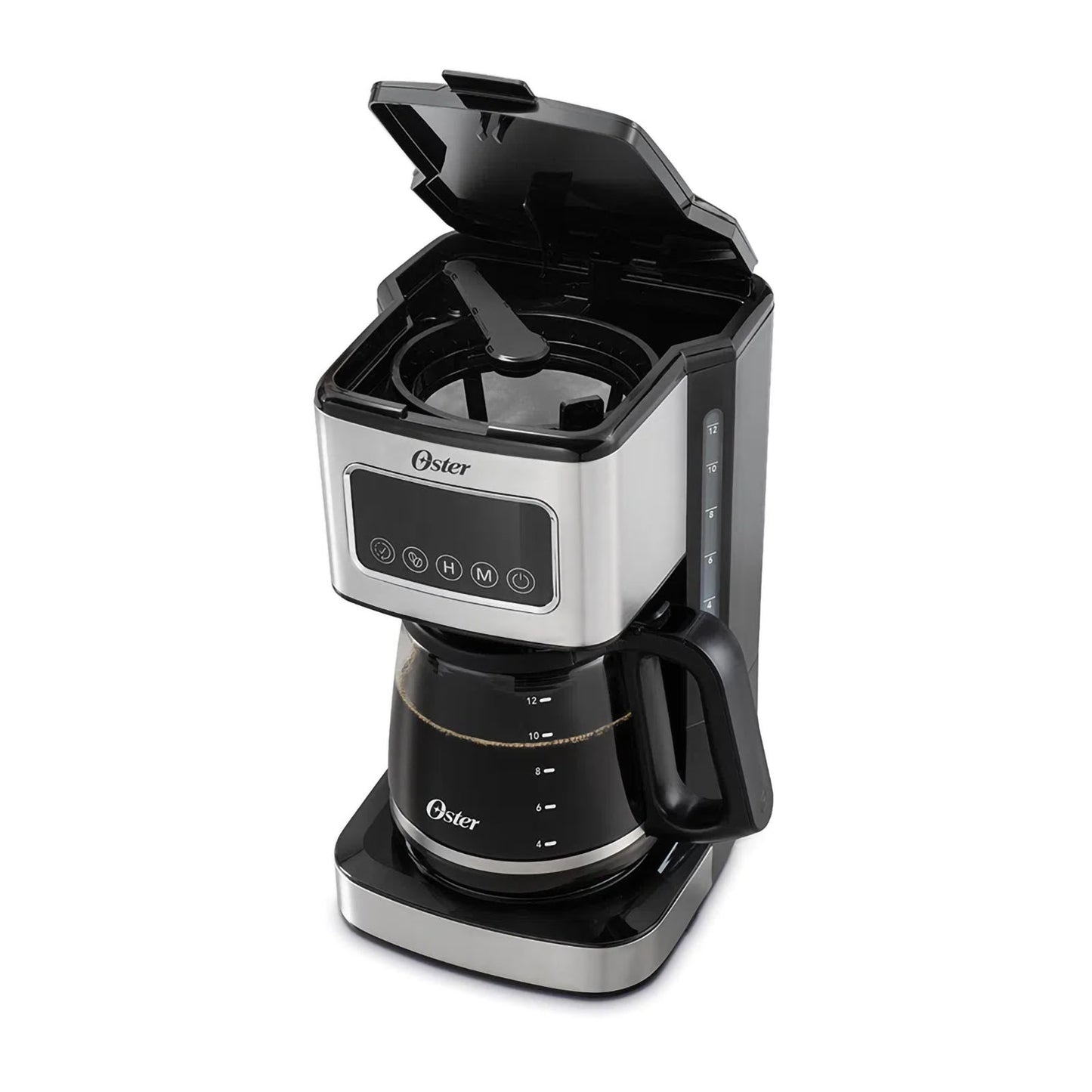 Cafetera Programable Oster Pantalla Táctil 1.5 Litros Gris BVSTDC4403