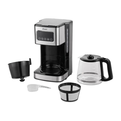 Cafetera Programable Oster Pantalla Táctil 1.5 Litros Gris BVSTDC4403