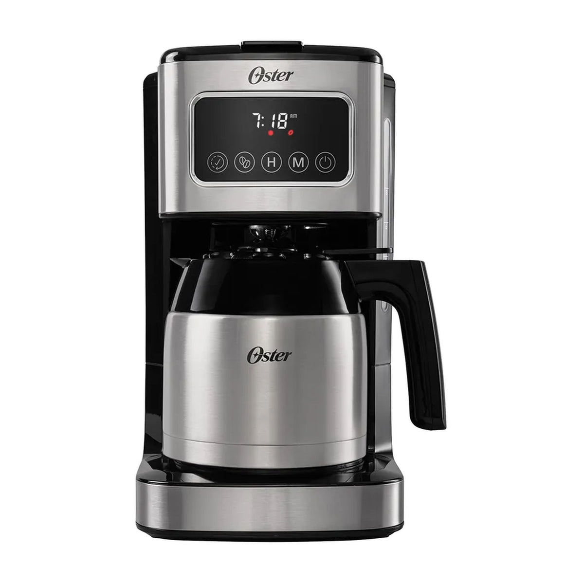Cafetera Programable Oster 8 Tazas Gris BVSTDC4404