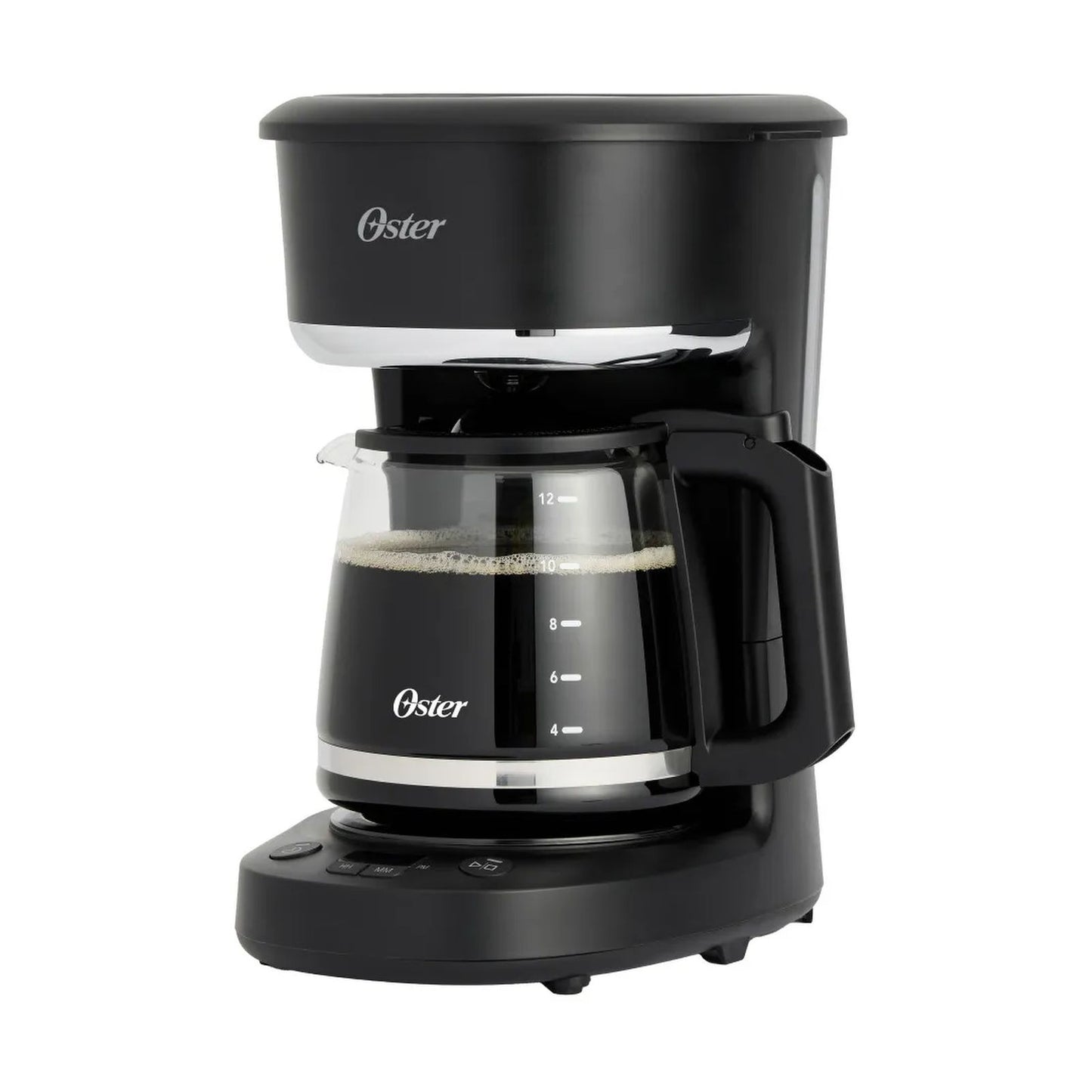 Cafetera Programable Oster 12 Tazas Negra BVSTDCP121B
