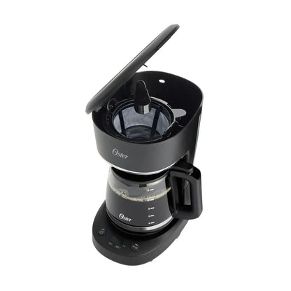 Cafetera Programable Oster 12 Tazas Negra BVSTDCP121B