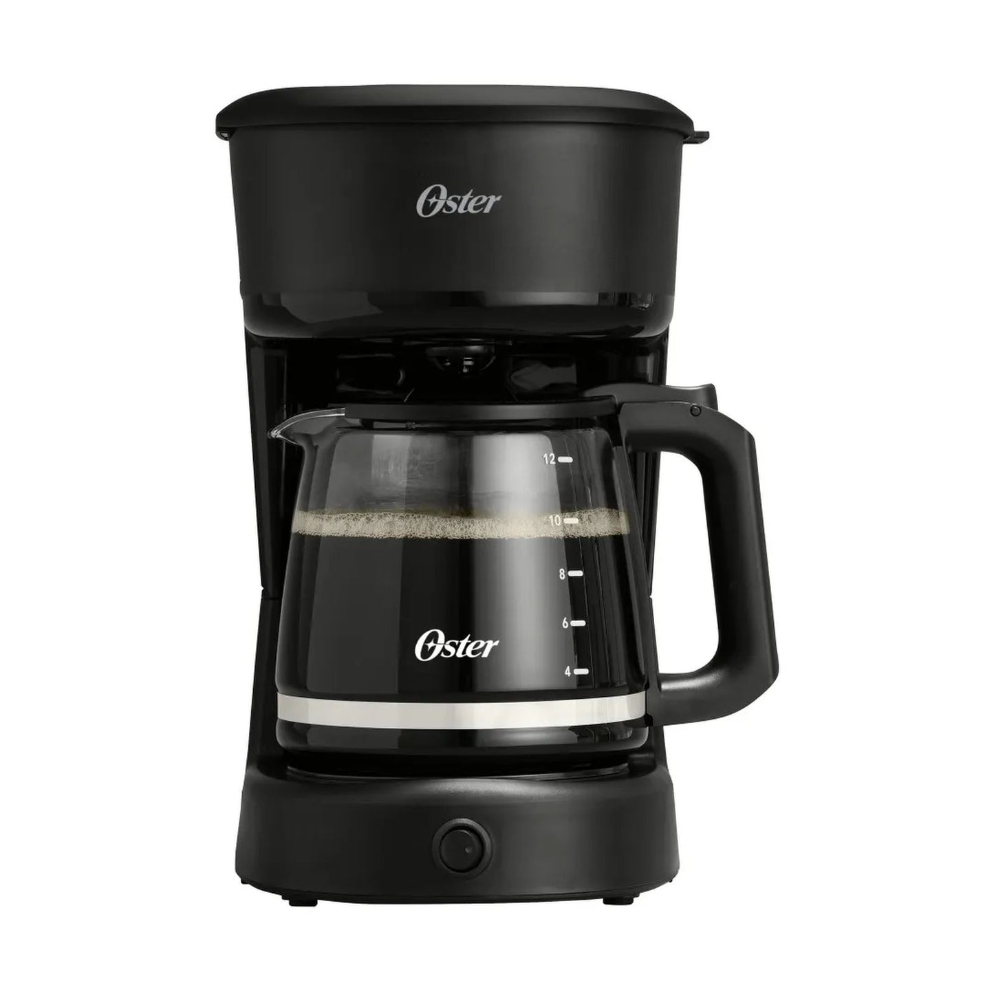 Cafetera Oster 12 Tazas con Filtro Permanente Negro BVSTDCS121B