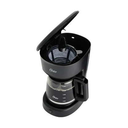 Cafetera Oster 12 Tazas con Filtro Permanente Negro BVSTDCS121B