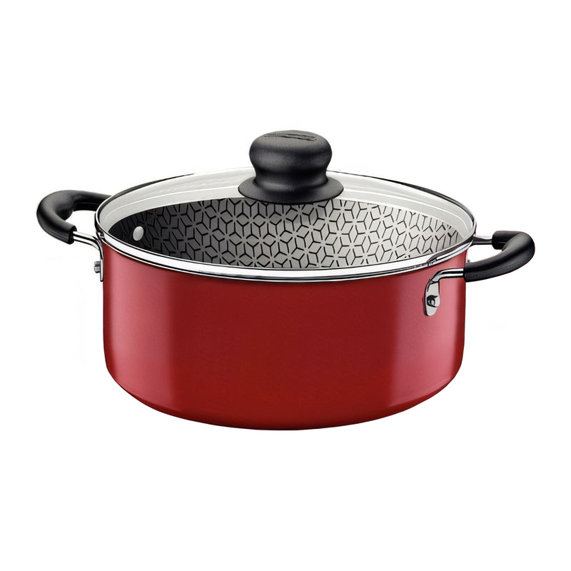 Batería de Cocina Tramontina 12 Piezas Roja 27899-358