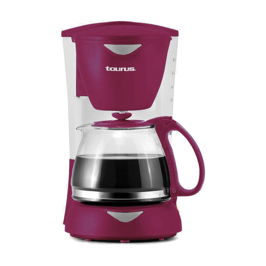 Cafetera Taurus C6T 6 Tazas Guinda