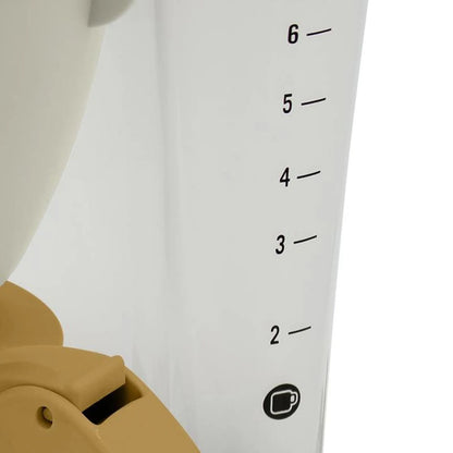Cafetera Taurus 6 Tazas Blanca C6T-POP