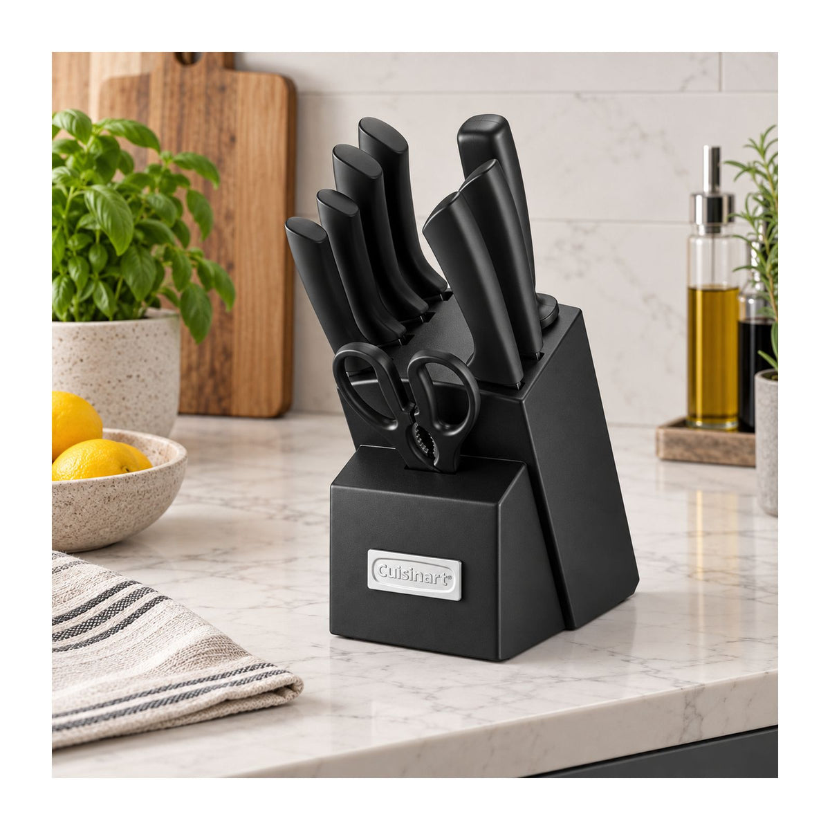 Juego de Cuchillos con Base Cuisinart C77SS-9PPES
