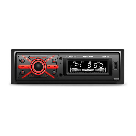 Autoestéreo Steelpro 300W 1 DIN CARBON-330