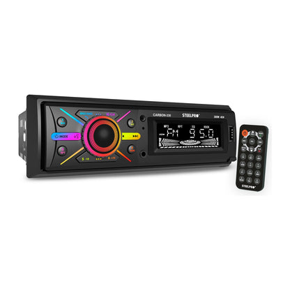 Autoestéreo Steelpro 300W 1 DIN CARBON-330