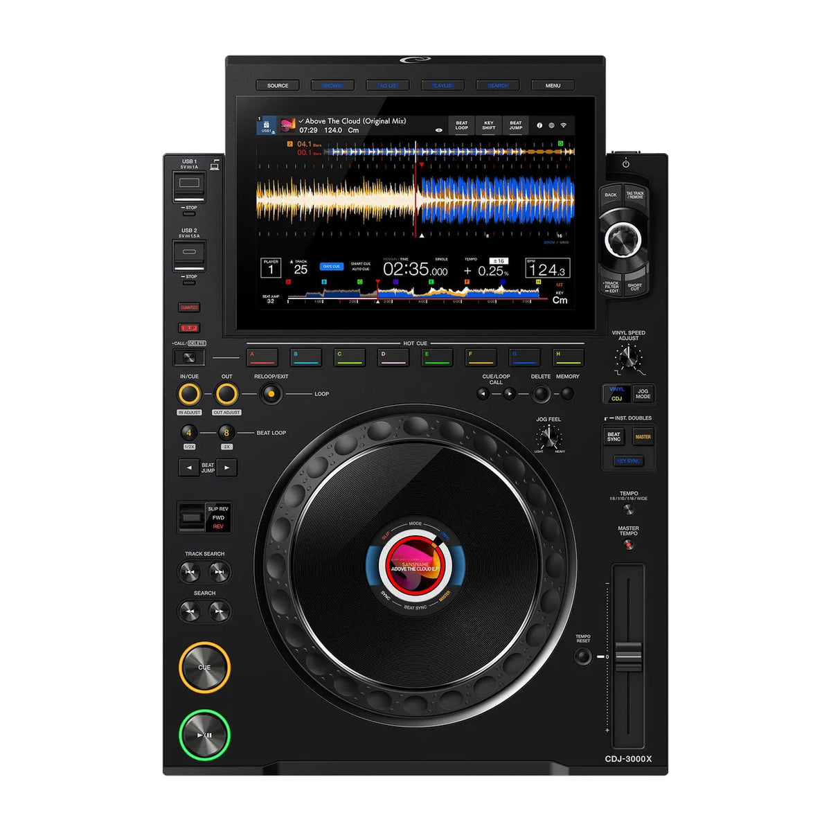 Reproductor Multimedia Profesional para DJ AlphaTheta CDJ-3000X