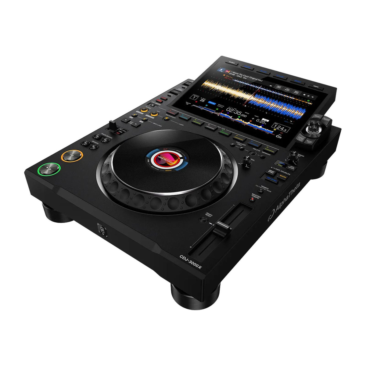 Reproductor Multimedia Profesional para DJ AlphaTheta CDJ-3000X