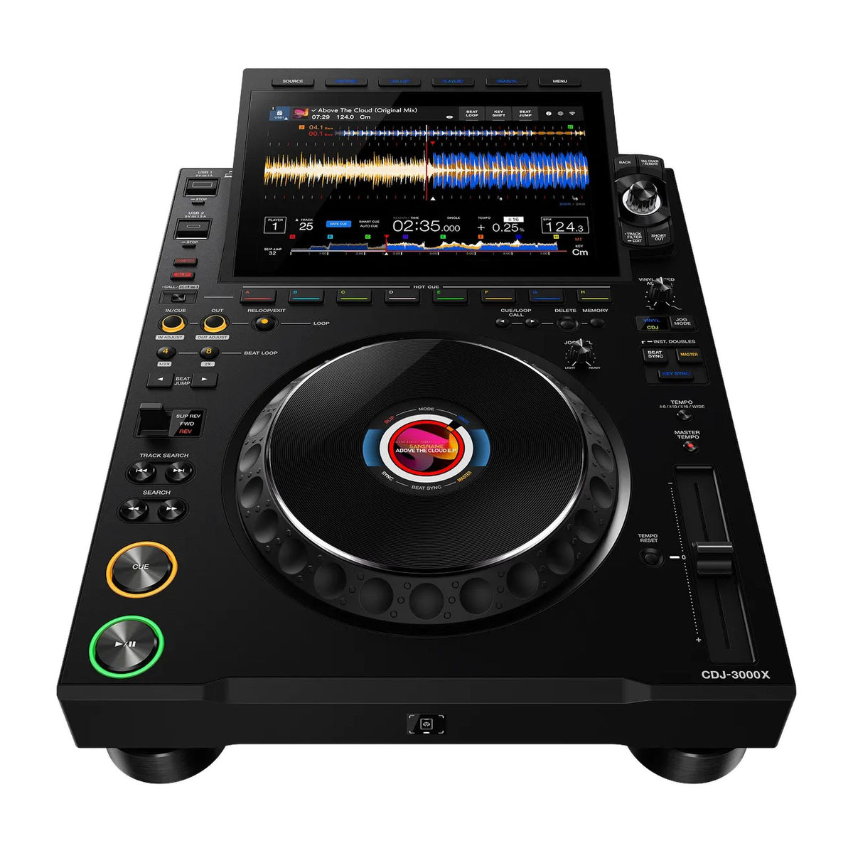 Reproductor Multimedia Profesional para DJ AlphaTheta CDJ-3000X