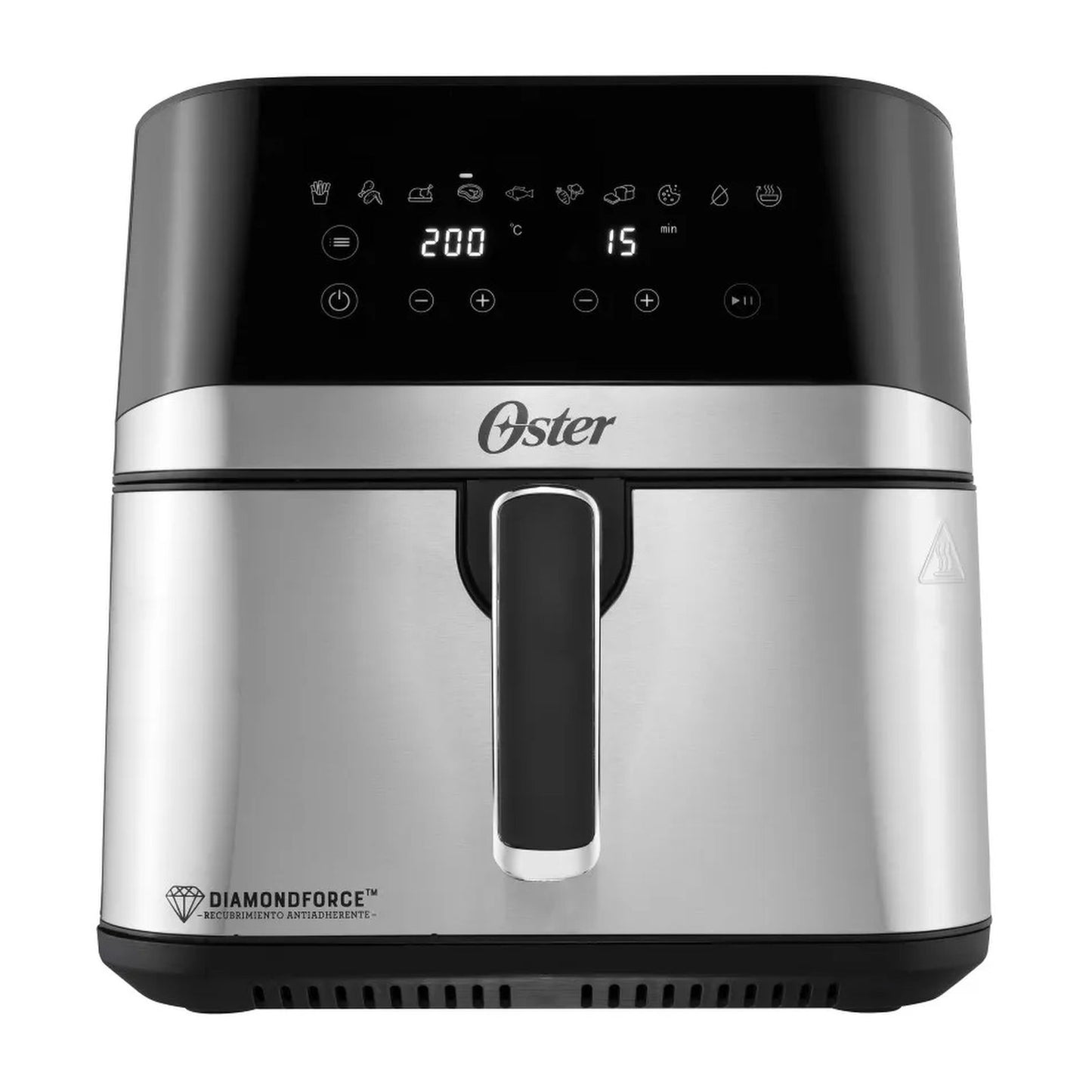 Freidora de Aire Digital Oster DiamondForce 7.5 Litros Gris CKSTAF75DSSD