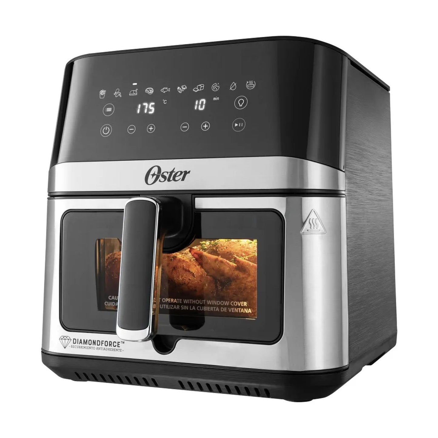 Freidora de Aire Digital Oster DiamondForce 7.5 Litros Gris CKSTAF75WDSSD