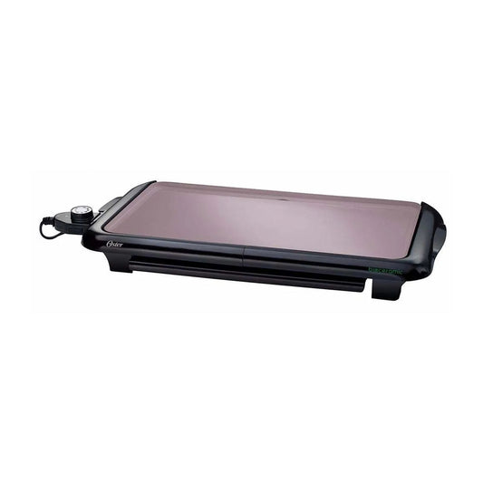 Plancha Eléctrica para Asar Oster Bioceramic Negra CKSTGRFM18W