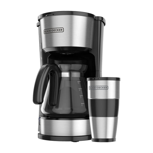 Cafetera Black+Decker 5 Tazas Negra CM0755S-MX