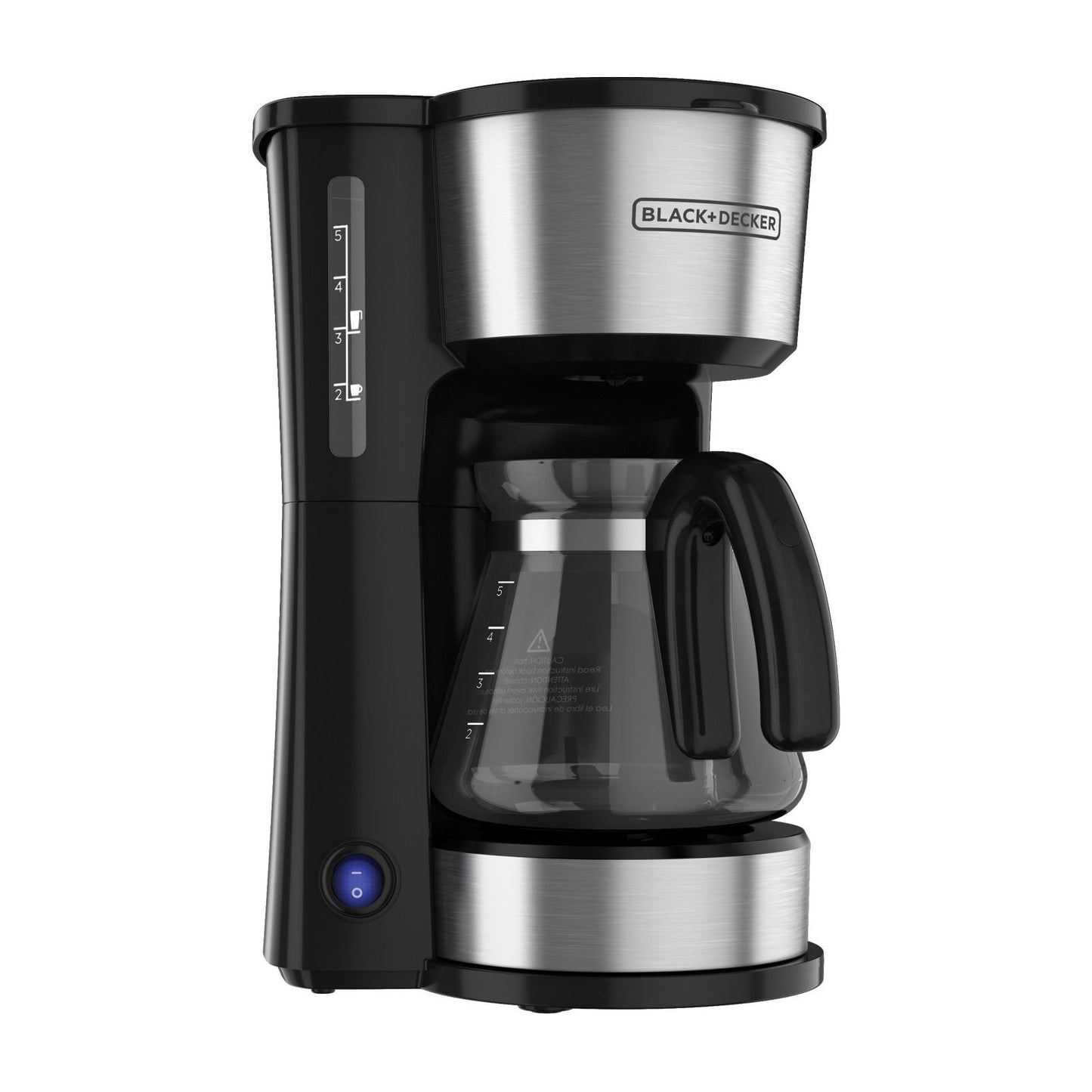 Cafetera Black+Decker 5 Tazas Negra CM0755S-MX