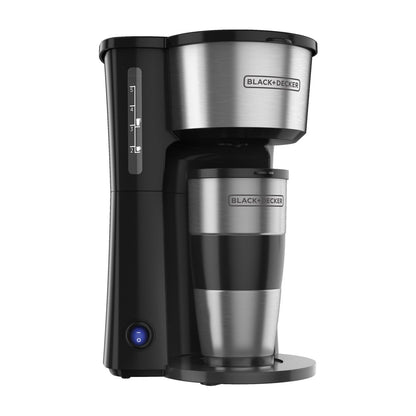 Cafetera Black+Decker 5 Tazas Negra CM0755S-MX