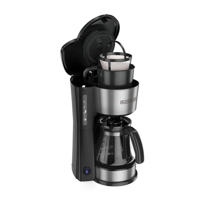Cafetera Black+Decker 5 Tazas Negra CM0755S-MX