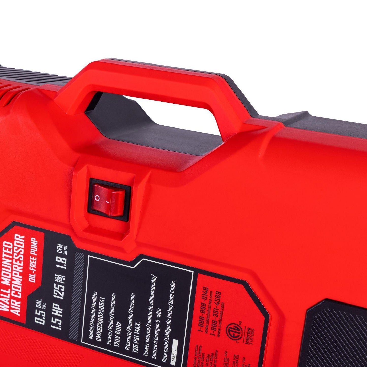 Compresor de Pared Craftsman 0.5 Galones 1.5 HP CMXECXA025054